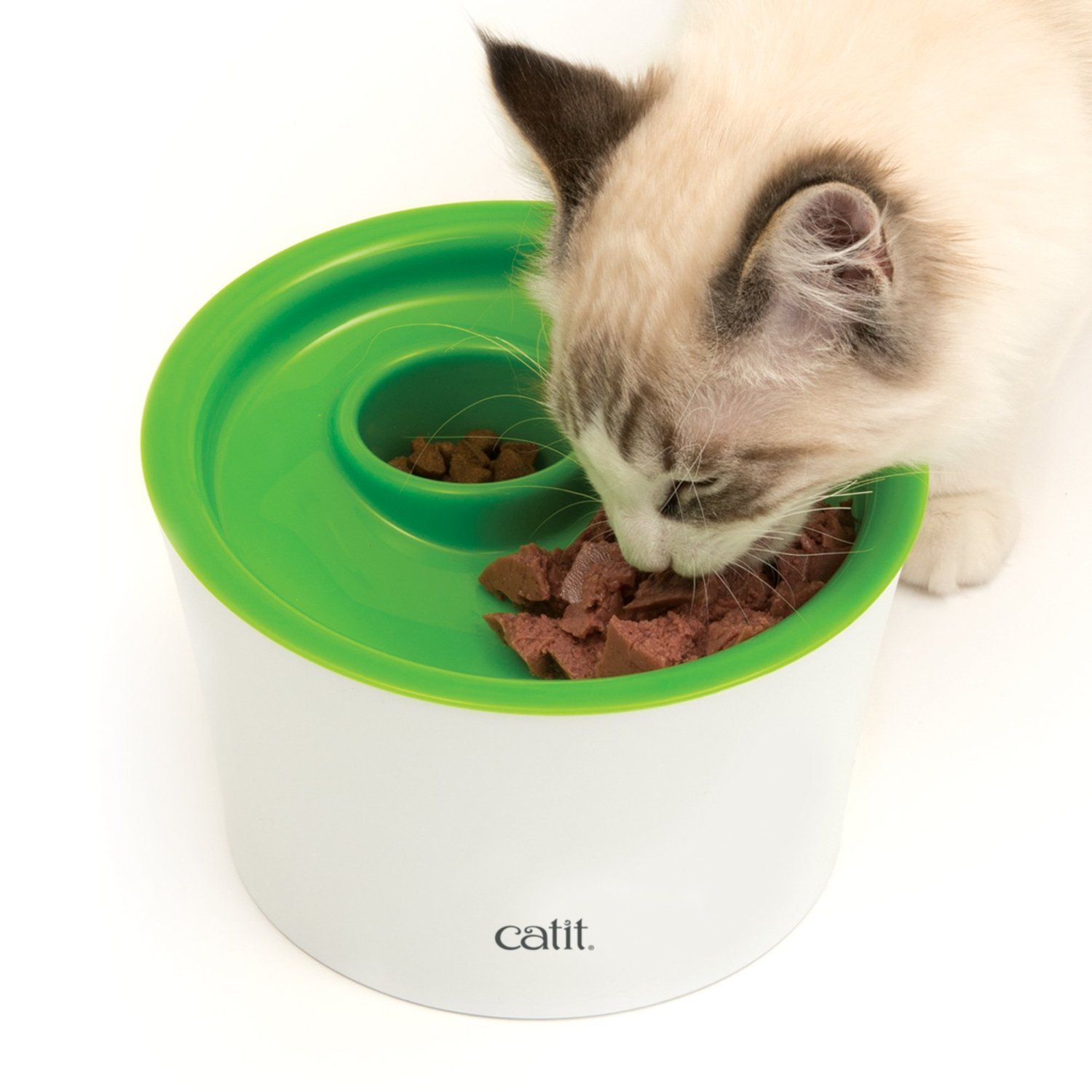 interactive cat feeder wet food