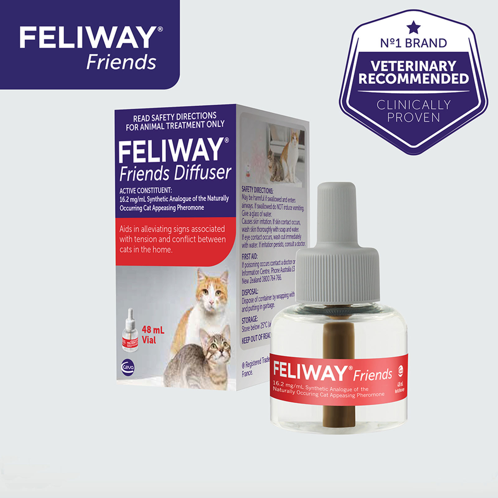 Feliway diffuser refill Feliway Refill Bottle for Anxious Cats