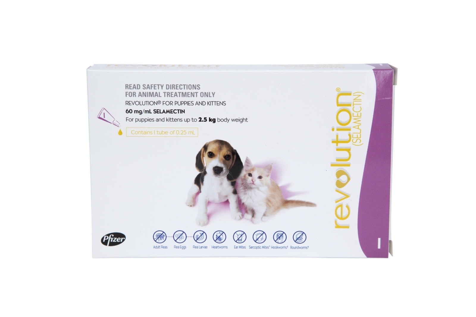 Revolution Flea And Worm Control For Puppies And Kittens Single Dose Ebay