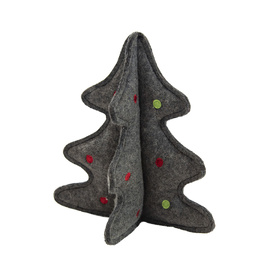 Outward Hound Woolyz Holiday Dog Toy - Christmas Tree