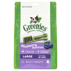 Greenies Blueberry Flavour Treat-Pak Large 340g