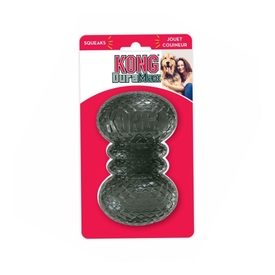 KONG K-100 DuraMax Dumbbell Tough Squeaker Bounce Dog Toy - Medium