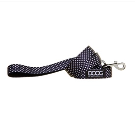 Doog Neoprene Dog Lead - Pongo - Black & White Spots