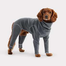 GF Pet Gondola Easy-Fit Dog Onesie Jumper in Charcoal