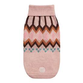 GF Pet Heritage Jumper Knitted Dog Sweater in Pink