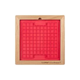 Lickimat  Wooden Eco Slow Feeder Keeper - For Classic Sized Lick Mats