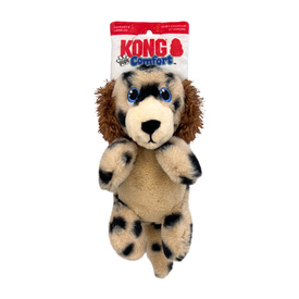 KONG Comfort Pups Plush Dog Toy - Spot - Bulk Pack of 3