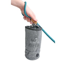 All Fur You Dog Poop Can - Waste Bag Holder and Hygienic Waste Disposal