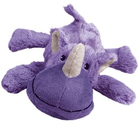 KONG Cozie - Low Stuffing Snuggle Dog Toy - Rosie the Rhino