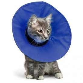 KONG EZ Soft Elizabethan Medical Collar for Cats & Small Dogs