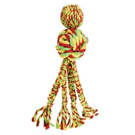 KONG Wubba Weaves Tug Rope Toy for Dogs in Assorted Colours