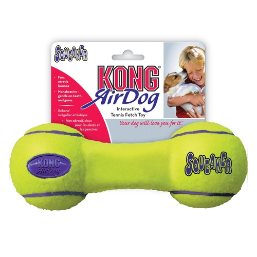 KONG AirDog Squeaker Dumbbell Fetch Dog Toy - Large main image