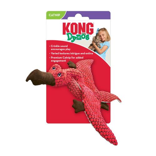 KONG Dynos Catnip Cat Toys in Assorted Designs - Pack of 4 main image