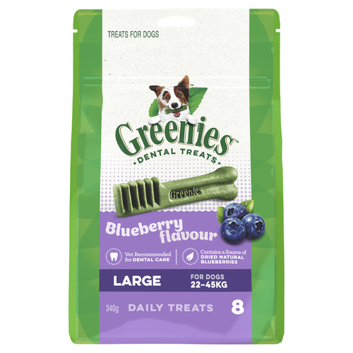 Greenies Blueberry Flavour Treat-Pak Large 340g main image