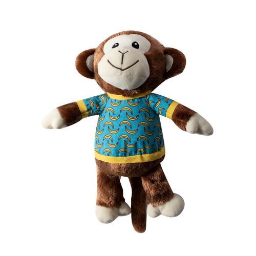 Fringe Studio Bananas The Monkey Plush Dog Toy - Extra Large main image