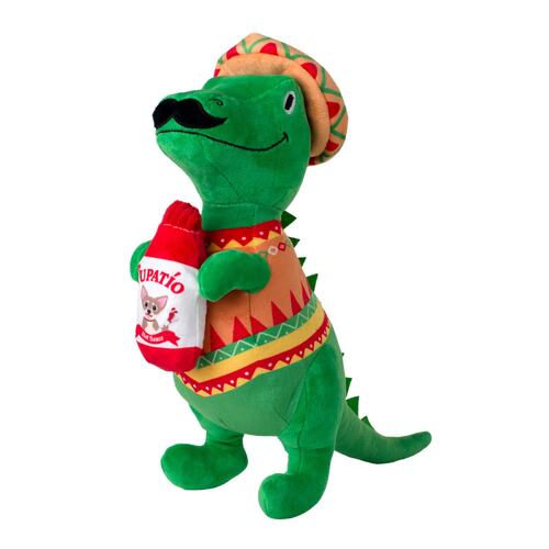 Fringe Studio Fiesta Saurus Dinosaur Plush Dog Toy - Extra Large main image