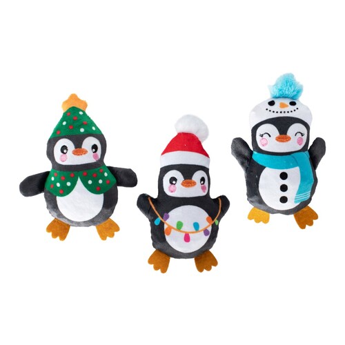 Fringe Studio Have An Ice Christmas! Plush 3-Piece Small Dog Christmas Toy Set  main image