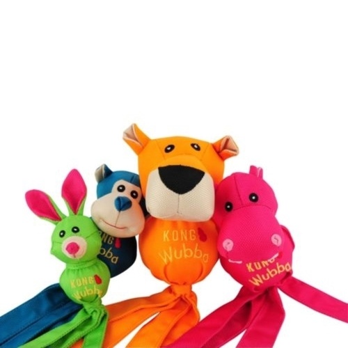 KONG Wubba Ballistic Friends Tug & Squeak Dog Toys main image