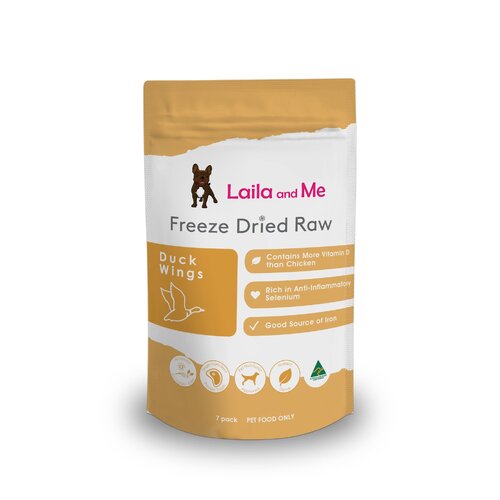 Laila & Me Freeze Dried Duck Wings main image