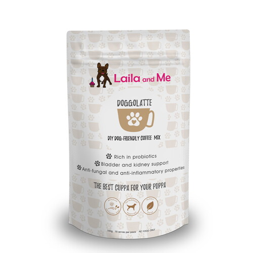 Laila & Me DIY Herbal Doggolatte Dog Supplement Drink 100g (10 serves) main image