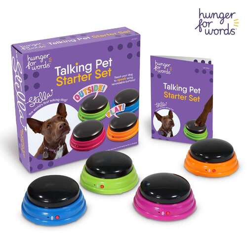 Hunger For Words Talking Pet Starter Set main image