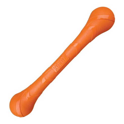 KONG Squeakstix - Toss and Fetch Squeaker Safe Stick Dog Toy - Large main image