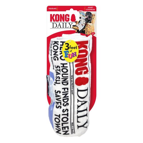 KONG Super Large Plush Squeaker Dog Toy Newspaper 90cm - Bulk Pack of 2 main image