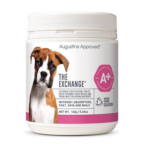 Augustine Approved The Exchange Zeolite Coat, Skin, Nail Supplement for Dogs 160g main image