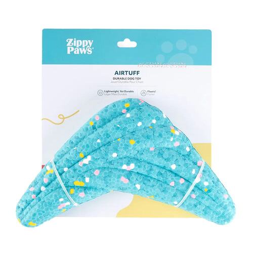 Zippy Paws AirTuff Puncture Resistant Floating Dog Toy - Boomerang  main image