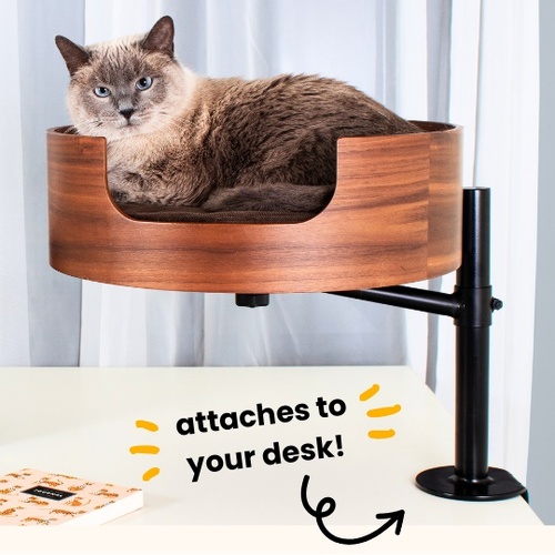 Desk Nest Cat Bed - The Purrfect Cat Bed for Your Desk  main image